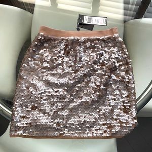 BCBG Sequined mini skirt brand new with tags